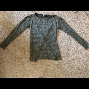 Gap open back shirt
